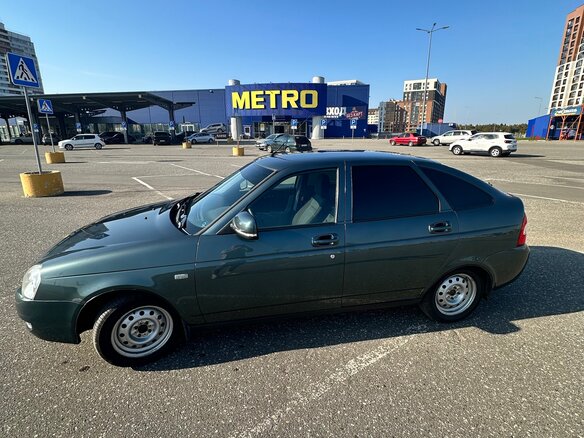 2011 Lada (ВАЗ) Priora I, серый, 305000 рублей - вид 6