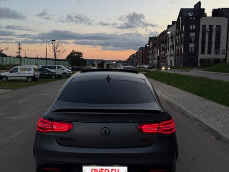 2015 Mercedes-Benz GLE Coupe 400 I (C292), серый, вид 3