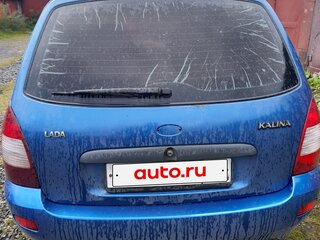 2008 Lada (ВАЗ) Kalina I, синий, 110000 рублей, вид 4