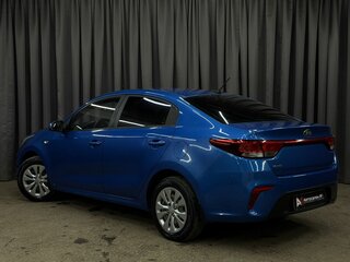 2017 Kia Rio IV, синий, 1279777 рублей, вид 2