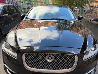2012 Jaguar XJ Long IV (X351), чёрный, 1450000 рублей, вид 2
