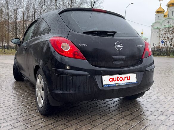 2008 Opel Corsa D, чёрный, 430000 рублей - вид 13
