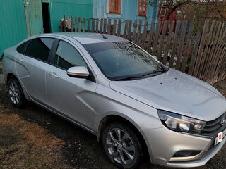 2018 Lada (ВАЗ) Vesta I, серебристый, 850000 рублей, вид 5