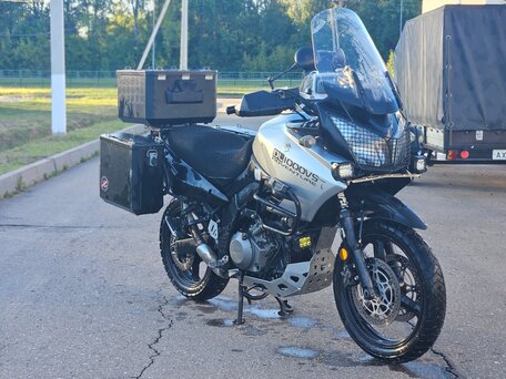 2008 Suzuki V-Strom 1000, серый, 560000 рублей, вид 1