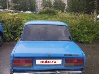1991 Lada (ВАЗ) 2107, синий, 55000 рублей, вид 2