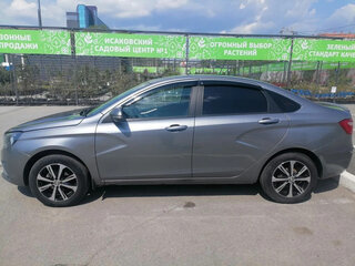 2017 Lada (ВАЗ) Vesta I, серый, 750000 рублей, вид 4
