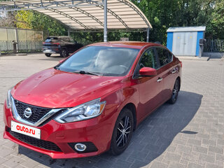 2017 Nissan Sentra VII (B17) Рестайлинг, красный, 895000 рублей, вид 1