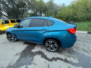 2018 BMW X6 30d II (F16), голубой, 5500000 рублей, вид 4