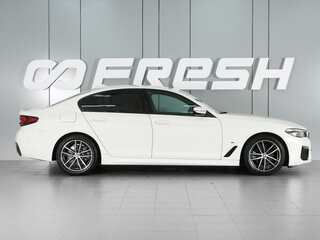 2020 BMW 5 серии 520d xDrive VII (G30/G31/G38) Рестайлинг, белый, 4670000 рублей, вид 5