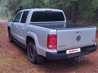 2016 Volkswagen Amarok Double Cab full-time I, серебристый, 2400000 рублей, вид 5