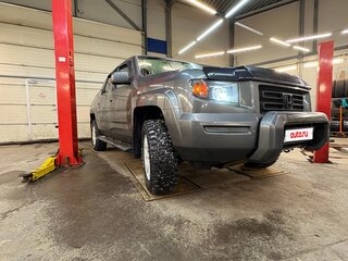 2007 Honda Ridgeline I, серый, 1150000 рублей, вид 1