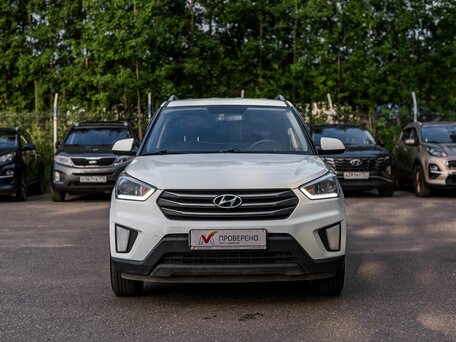 2018 Hyundai Creta I, белый, 1208000 рублей, вид 3