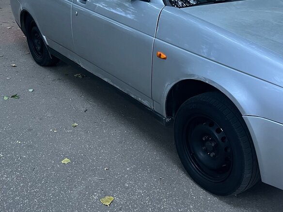 2008 Lada (ВАЗ) Priora I, серебристый - вид 5