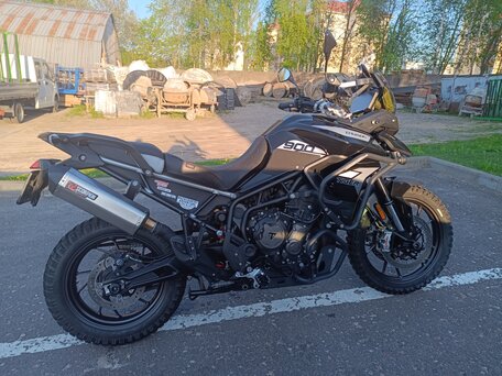 2021 Triumph Tiger 900, чёрный, 1100000 рублей, вид 3