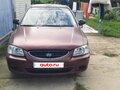 2007 Hyundai Accent ТагАЗ II, красный, 250000 рублей - вид 2