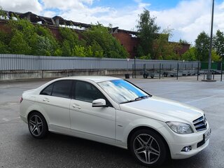 2008 Mercedes-Benz C-Класс 180 Kompressor III (W204), белый, 1000000 рублей, вид 3