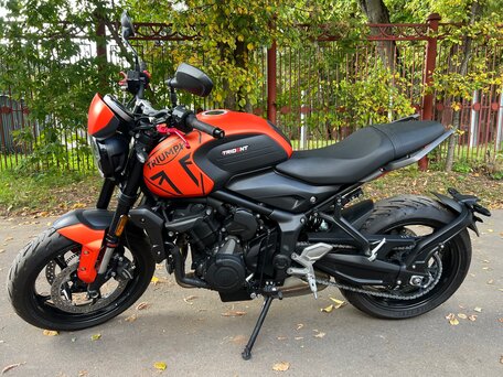 2022 Triumph Trident 660, оранжевый, 870000 рублей, вид 2