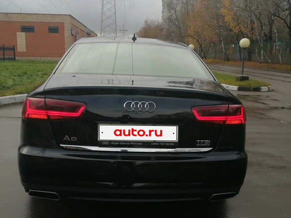 2016 Audi A6 IV (C7) Рестайлинг, чёрный, 2350000 рублей - вид 4