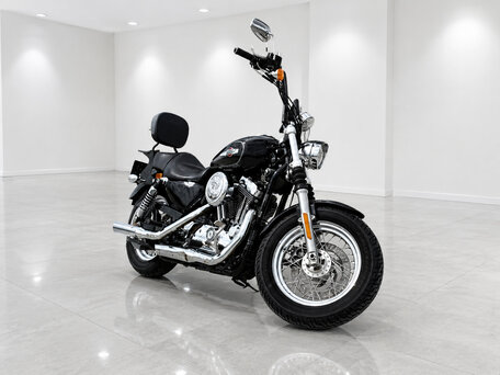 2017 Harley-Davidson Sportster 1200, чёрный, 675427 рублей, вид 1