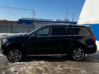 2017 Mercedes-Benz GLS 350 d I (X166), чёрный, 3150000 рублей, вид 2