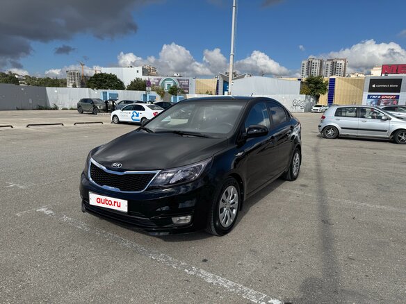 2013 Kia Rio 4-speed III, чёрный, 949000 рублей - вид 8