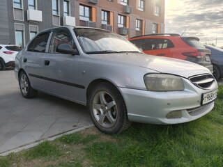 2007 Hyundai Accent ТагАЗ II, серебристый, 250000 рублей, вид 3