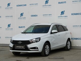 2018 Lada (ВАЗ) Vesta SW I, белый, 850000 рублей, вид 1