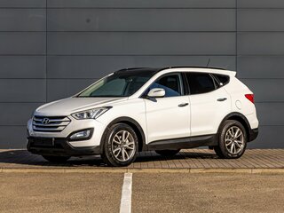 2013 Hyundai Santa Fe III, белый, 1995000 рублей, вид 1