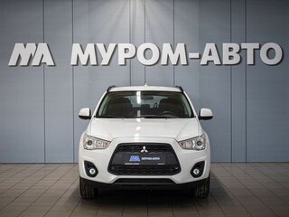2014 Mitsubishi ASX I Рестайлинг, белый, 1130000 рублей, вид 3