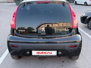 2008 Peugeot 107 I, чёрный, 370000 рублей, вид 5