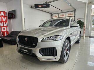 2016 Jaguar F-Pace I, серебристый, 2890000 рублей, вид 2