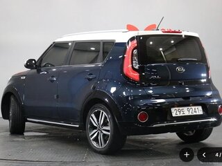 2017 Kia Soul II Рестайлинг, синий, 1650000 рублей, вид 4