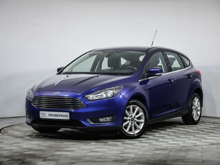 2016 Ford Focus III Рестайлинг, синий, 787777 рублей, вид 1