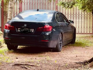 2016 BMW 5 серии Long 520Li VI (F10/F11/F07) Рестайлинг, чёрный, 2000000 рублей, вид 2