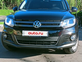 2012 Volkswagen Tiguan I Рестайлинг, чёрный, 1320000 рублей, вид 3