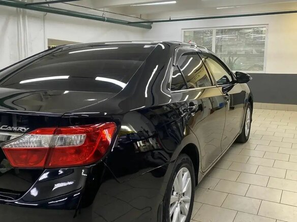 2014 Toyota Camry VII (XV50), чёрный, 1590000 рублей - вид 5