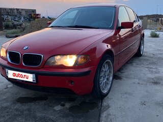 2002 BMW 3 серии 318i IV (E46) Рестайлинг, красный, 600000 рублей, вид 1