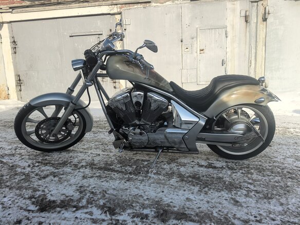 2010 Honda VT 1300CX Fury, серый - вид 5