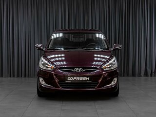 2013 Hyundai Solaris I, фиолетовый, 859000 рублей, вид 3