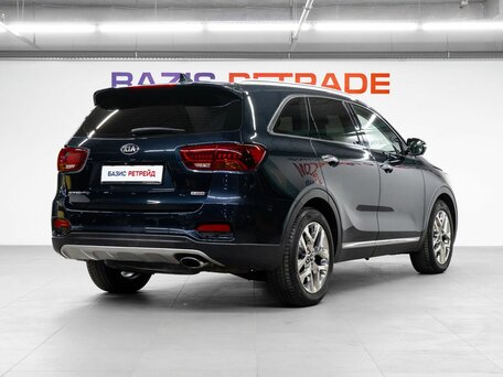 2019 Kia Sorento III Prime Рестайлинг, синий, 3529000 рублей, вид 5