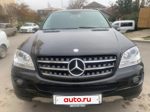 2006 Mercedes-Benz M-Класс 350 II (W164), чёрный, 1015000 рублей - вид 1