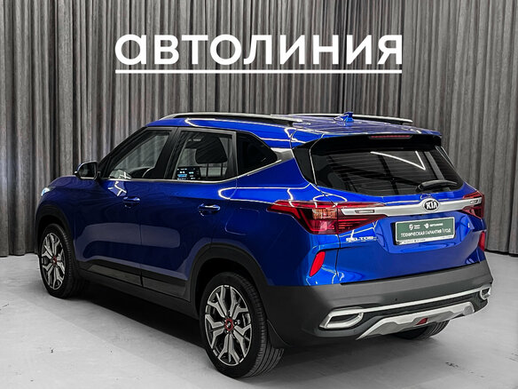 2020 Kia Seltos I, синий - вид 3