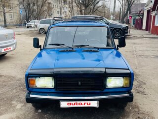 2007 Lada (ВАЗ) 2104, синий, 130000 рублей, вид 2