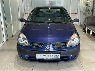 2002 Renault Symbol I Рестайлинг, синий, 305000 рублей, вид 2