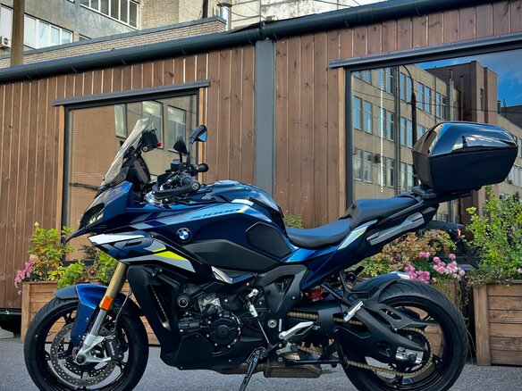 2024 BMW S 1000 XR, синий - вид 14