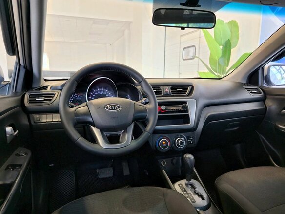 2012 Kia Rio III, серебристый, 949000 рублей - вид 11