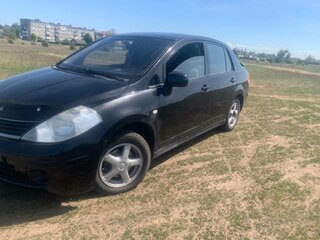 2007 Nissan Tiida I, чёрный, 425000 рублей, вид 1
