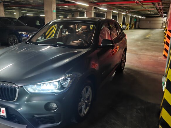 2017 BMW X1 18d xDrive II (F48), серый, 2290000 рублей - вид 1