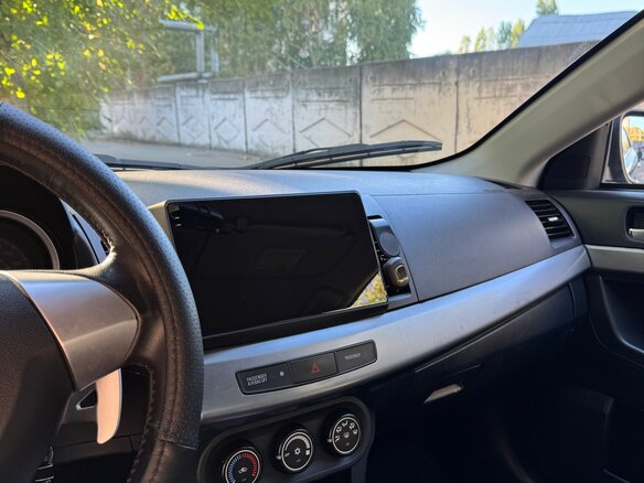 2011 Mitsubishi Lancer X Рестайлинг, серый, 1050000 рублей - вид 8