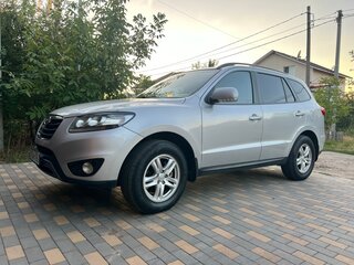2011 Hyundai Santa Fe II Рестайлинг, серебристый, 1550000 рублей, вид 4